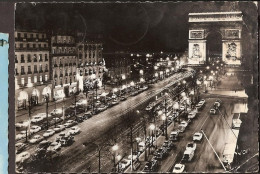 Paris - Champs-Elysées Et L'Arc De Triomphe - 1961 - Champs-Elysées