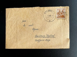 GERMANY 1948 LETTER BIELEFELD 07-05-1948 DUITSLAND DEUTSCHLAND - Lettres & Documents