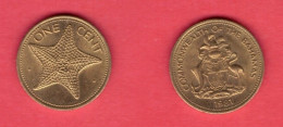 BAHAMAS   1 CENT 1981 (KM # 59) #7529 - Bahamas