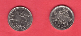 BARBADOS   10 CENTS 2008 (KM # 12a) #7530 - Barbades