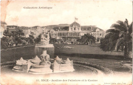 CPA 06 (Alpes-Maritimes) Nice - Jardin Des Palmiers, Fontaine Des Amours Et Le Casino Municipal. éd. Giletta à Nice - Casino