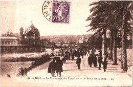 CPA 06 (Alpes-Maritimes) Nice - La Promenade Des Etats-Unis Et Le Palais-Casino De La Jetée  - Casino