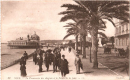 CPA 06 (Alpes-Maritimes) Nice - La Promenade Des Anglais Et Le Palais-Casino De La Jetée TBE - Casinos