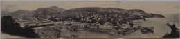 Triptyque 9x42, Vue Panoramique 06 Nice - Panorama, Le Port, Les Docks, Steamer, Nombreux Voiliers Et Le Mont-Boron TBE - Voiliers