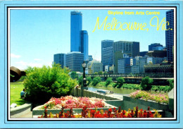 18-9-2023 (1 U 27) Australia - VIC - City Of Melbourne (2 Postcards) - Melbourne