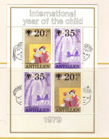 Antille Neerlandaises-  (1979) - BF Pour L'Enfance -  Neufs** - MNH - Curaçao, Nederlandse Antillen, Aruba