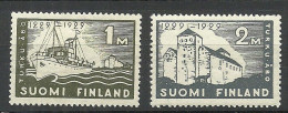 FINLAND FINNLAND 1929 Michel 140 & 142 * - Nuevos