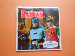 VISIONNEUSE STEREOSCOPIQUE BATMAN VIEW-MASTER 3 DISQUES AVEC LIVRET - Stereoscopes - Side-by-side Viewers