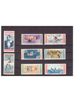 Dominican Republic 1957 > Summer Olympic Games 1956, Melbourne > Medalists > Complete Set Of 8 MNH Stamps - Ete 1956: Melbourne