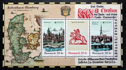 Denmark 2020 Europa. Ancient Postal Routes   MiNr.2014-16 Block 76  MNH (**)   ( Lot Mappe) - Nuovi