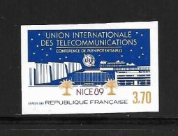 FRANCE 1989 CONFERENCE DE L'UIT YVERT N°2589 NEUF MNH** NON DENTELE - 1981-1990