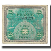 France, 2 Francs, Drapeau/France, 1944, TB, Fayette:VF16.2, KM:114b - 1944 Flagge/Frankreich