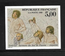 FRANCE 1989 SERMENT DU JEU DE PAUME YVERT N°2591 NEUF MNH** NON DENTELE - 1981-1990