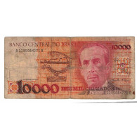 Billet, Brésil, 10,000 Cruzados, Undated (1989), KM:215a, TB - Brésil