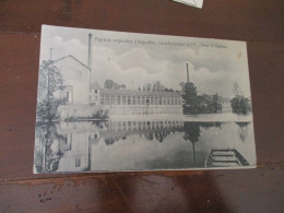 CPA 16 Charente Papeterie Coopérative D'Angoulème Pub Publicité Au Dos Laroche Joubert Usine De Basseau - Angouleme