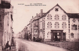 Aigueperse -  Societe Generale - Grande Rue Et Place De La Halle -  CPA °J - Aigueperse