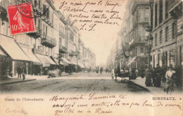 FRANCE - Bordeaux - Cours De L'Intendance - Animé -  Carte Postale Ancienne - Bordeaux