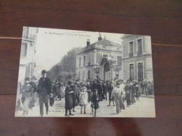 CPA 42 Loire Saint Etienne Sortie Des Usines Giron - Saint Etienne