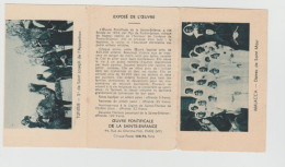 Vieux Papiers - Calendrier - 1937 - Oeuvre Pontificale De La Sainte Enfance Rue Du Cherche Midi Paris Tunisie Malacca - Small : 1921-40