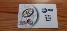 Prepaid Phonecard USA, AT&T - Marriott Vacation Club - AT&T