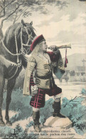 Fancy Card Men 1911 Cavalry Rider And Trumpet Costume - Hommes