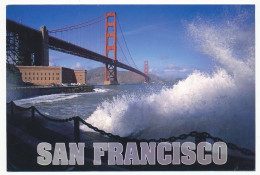 CPSM / CPM 10.5 X 15 Etats Unis (25) Californie  SAN FRANCISCO Golden Gate Bridge From Fort Point - San Francisco