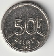 BELGIE 1987: 50 Fr., KM 169 - 50 Francs