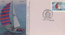 First Sailing Expedition Around The World, 1985-87, FDC, India, Condition As Per Scan LPS7 - Sonstige (See)