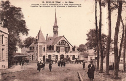 FRANCE - Senlis - La Gare - Animé - Carte Postale Ancienne - Senlis