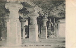 INDE - Bombay - The Main Cave At Elephanta - Carte Postale Ancienne - Indien