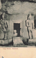 INDE - Linga Shrine - Elephanta - Carte Postale Ancienne - Indien