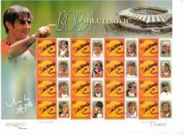 2002 China  Stamps  World Famous Football Coach Bora Milutinovic  Special Sheet(lower-left Corner Is Hologram) - Hologrammes