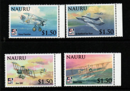 Nauru SG 685-88  2008 Naval Aviation,mint Never Hinged - Nauru