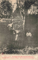 CAMBODGE - Angkor Thom - Garoudas Et Nagas - Mur D'enceinte - Temple Khmer - Carte Postale Ancienne - Cambodge