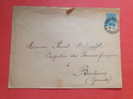 Belgique - Enveloppe De Ste Adresse Pour Les Douanes Françaises à Bordeaux En 1918 - Réf S 34 - Otros & Sin Clasificación