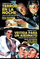 Terror En La Noche + Vestida Para Un Asesinato Basil Rathbone Dvd Nuevo Precintado - Autres Formats