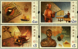 185657 MNH HONG KONG 2005 CUATRO GRANDES INVENTOS DE CHINA ANTIGUA - Lots & Serien