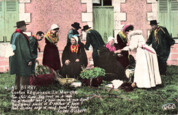 FRANCE - Berry - Contes Régionaux - Le Marché - Colorisé - Animé - Carte Postale AncienneL - Bourges