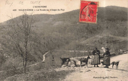 FRANCE - Auvergne - Valcivières - La Route Au Village Du Puy - Carte Postale AncienneL - Altri & Non Classificati