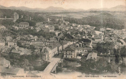 FRANCE - L'Auvergne Pittoresque - Pontgibaud - Vue Générale - Carte Postale AncienneL - Riom