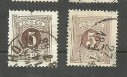 Suède TAXE N°3(B) Cote 40€ (3(A) Offert) - Postage Due