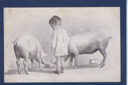 CPA 1 Euro Cochon Pig Illustrateur Non Circulé Prix De Départ 1 Euro Pot De Chambre - Cerdos
