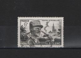 Prix. FIXE Obl  815 YT 826 MIC Général  Leclerc De Hautecloque 'Cathédrale De Strasbourg' 1948 France 69/05 - Used Stamps