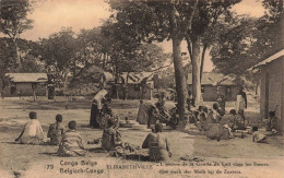 CONGO - Elisabeth Ville - L'oeuvre De La Goutte De Lait Chez Les Soeurs - Carte Postale Ancienne - Congo Belga