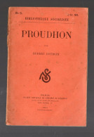 (socialisme)  Hubert Bourgin : PROUDHON    1901  (PPP44978) - Culture