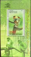 Indonesia 1998 Flora & Fauna Monkeys Animals Minisheet MNH - Scimmie