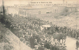 MILITARIA - Episode La Guerre De 1914 - Hôpital Militaire à Schaerbeek - Animé - Carte Postale Ancienne - Oorlog 1914-18