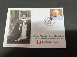 (18-9-2023) Queen ElizabethII In Memoriam (special Cover) [older] (released Date Is 19 September 2023) - Storia Postale