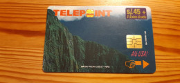 Phonecard Peru, Telepoint - Machu Picchu, Puzzle - Perù