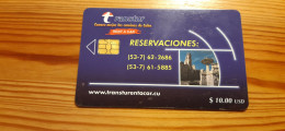 Phonecard Cuba - Transtur - Cuba